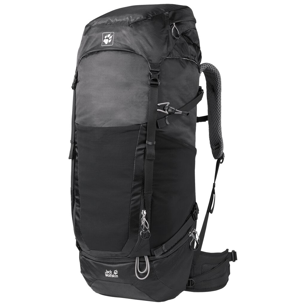 Jack Wolfskin KALARI KINGSTON KIT 56+16 Női Trekking Hátizsák Fekete - GBRHOV-097